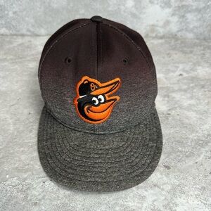 New Era Baltimore Orioles Black and Orange Cap Size ‎ Youth